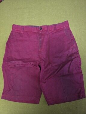 Fox Men's Flat-Front Magenta Shorts